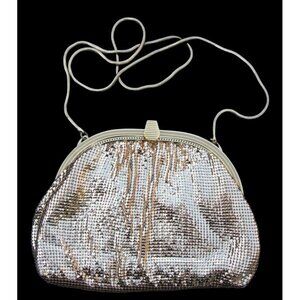 Gorgeous Vintage Glomesh Tagged Gold Mesh Purse - Super Clean For Wedding Prom